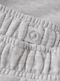 LMTD Lange Sweatshorts Nizu Light Grey Melange